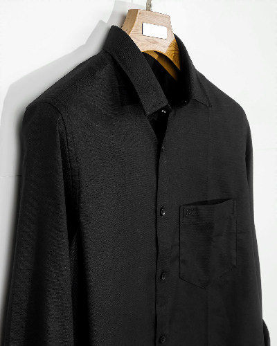 Fancy Cotton Solid Shirt